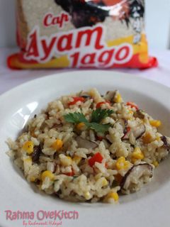 Foto resep Risotto Veggie Si Ayam Jago