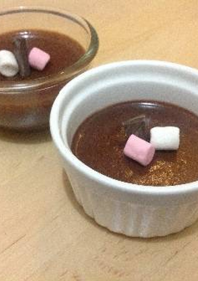 Foto resep Simple Marshmallow Choco Mousse