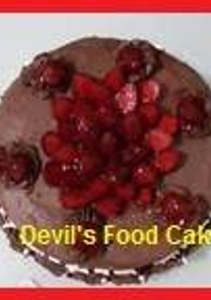 Foto resep Devil's food cake