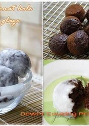 Foto resep Choco Donat Holes with Lemon Glaze