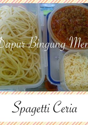Foto resep Spagetti Ceria Resep Mama
