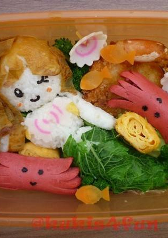 Foto resep Mermaid Bento
