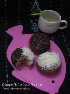 Foto resep Choco-Banana Bread