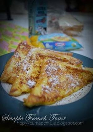 Foto resep Simple French Toast