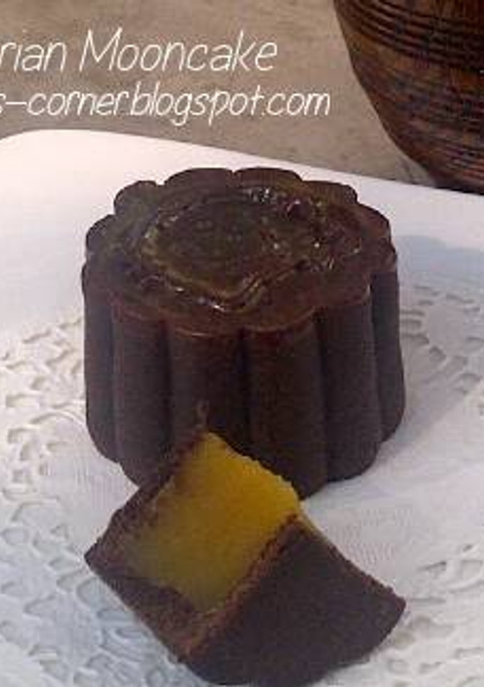 Foto resep Choco Durian Mooncake