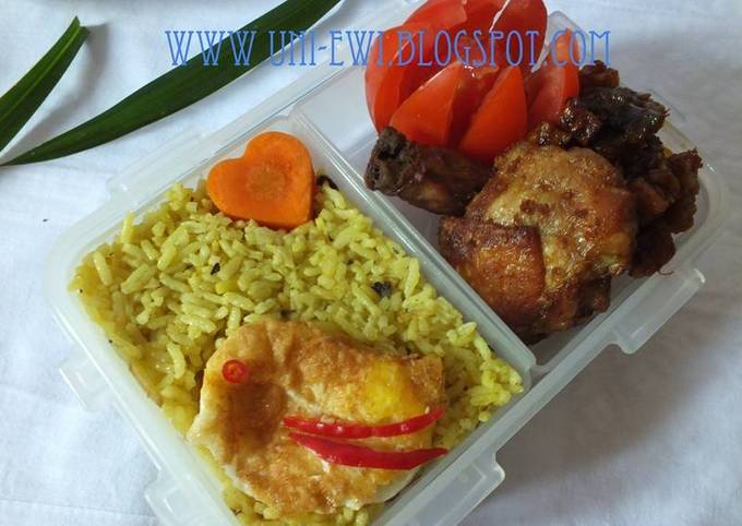 Resep Bento Resep Bento Bird oleh Ewi Nerni - Cookpad