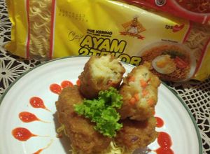 Foto resep Kroket Mi cap Ayam 2 Telor