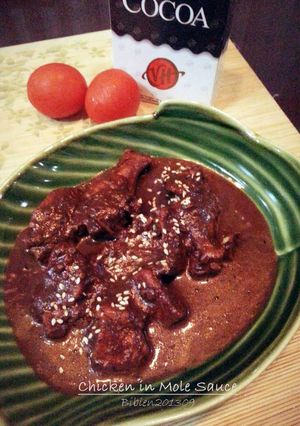 Foto resep CHICKEN IN MOLE SAUCE