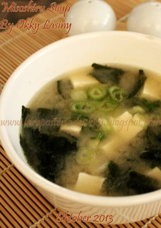 Foto resep Misoshiru Soup