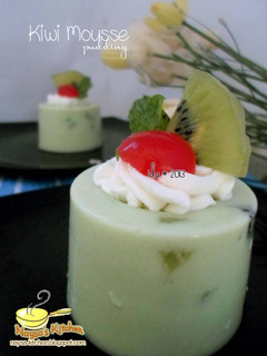 Foto resep Kiwi Mousse Pudding
