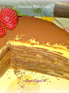 Foto resep Chocolate Mille Crepe