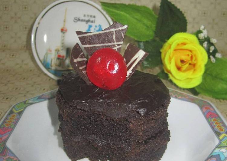 Resep Rich Chocolate Mud Cake, Enak