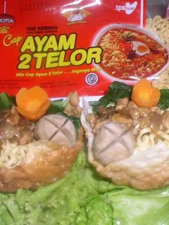 Foto resep Mie Ayam Mangkuk Pangsit