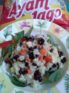 Foto resep RICE BLACK BEAN KEMANGI