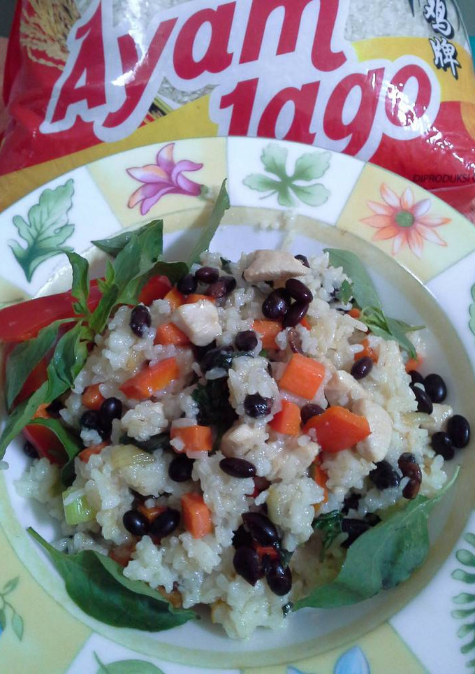 Foto resep RICE BLACK BEAN KEMANGI