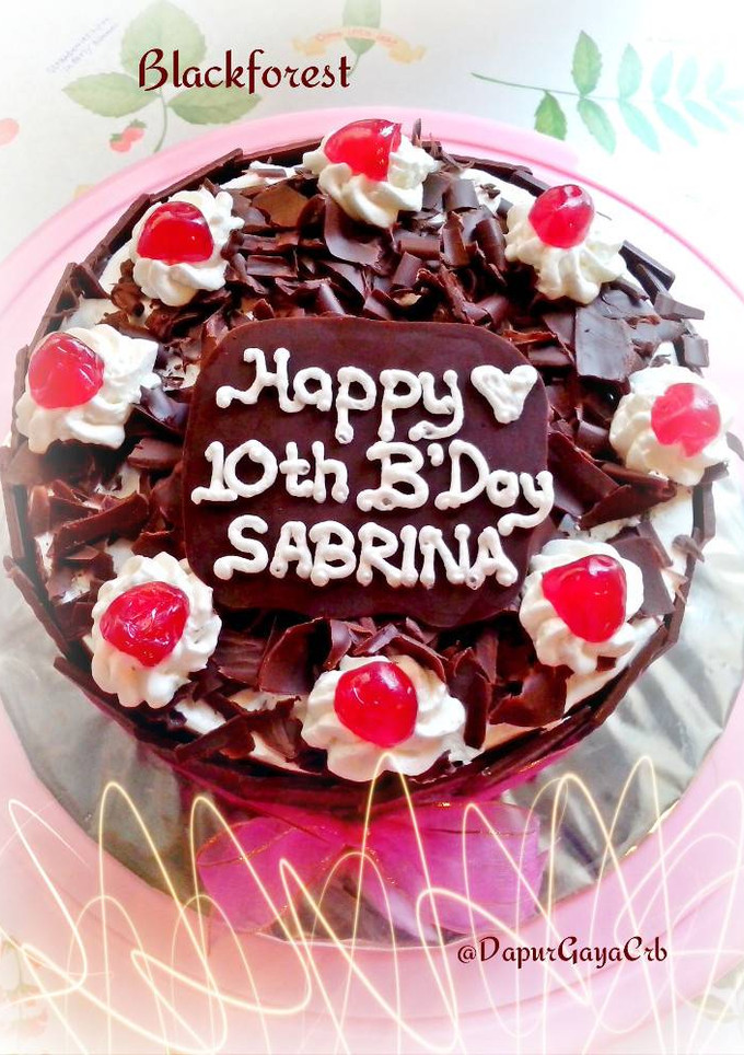 Foto resep Black Forest Cake