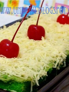 Foto resep Brownies Pandan Keju