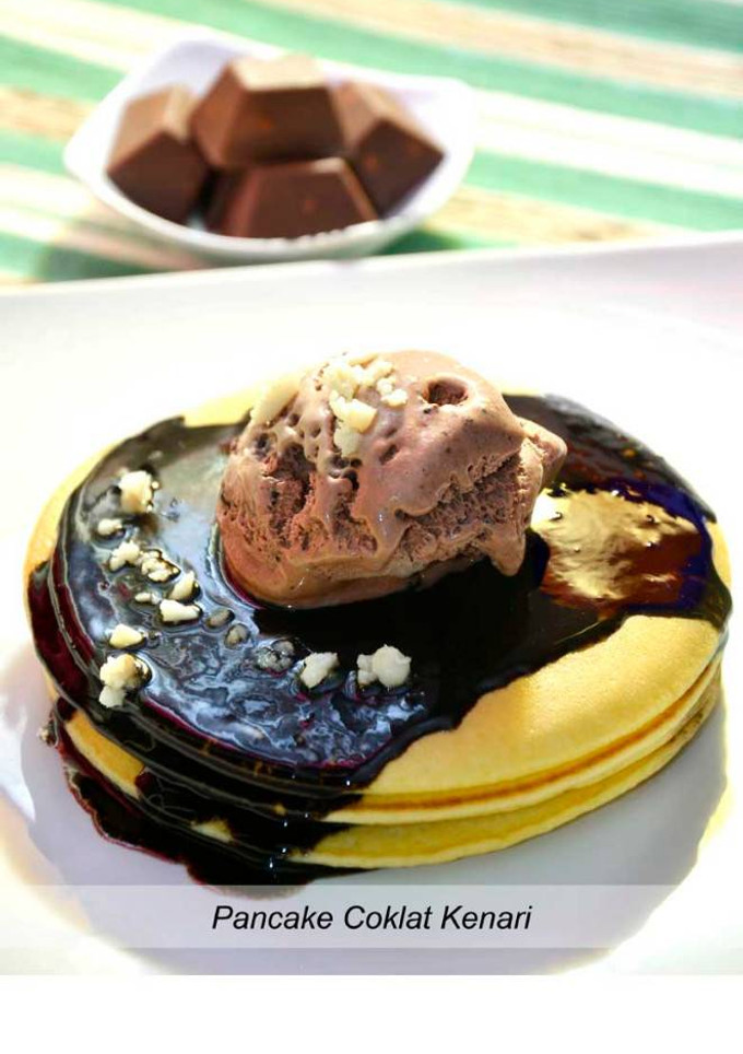 Foto resep Pancake Coklat Kenari