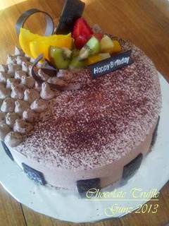 Foto resep Chocolate Truffle Cake