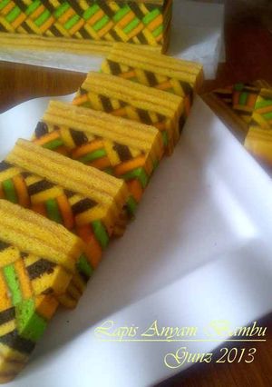 Foto resep Lapis Anyam Bambu