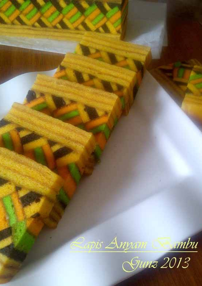 Foto resep Lapis Anyam Bambu