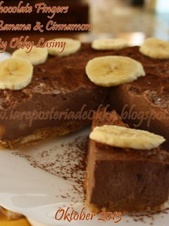 Foto resep Chocolate Fingers With Banana & Cinnamon