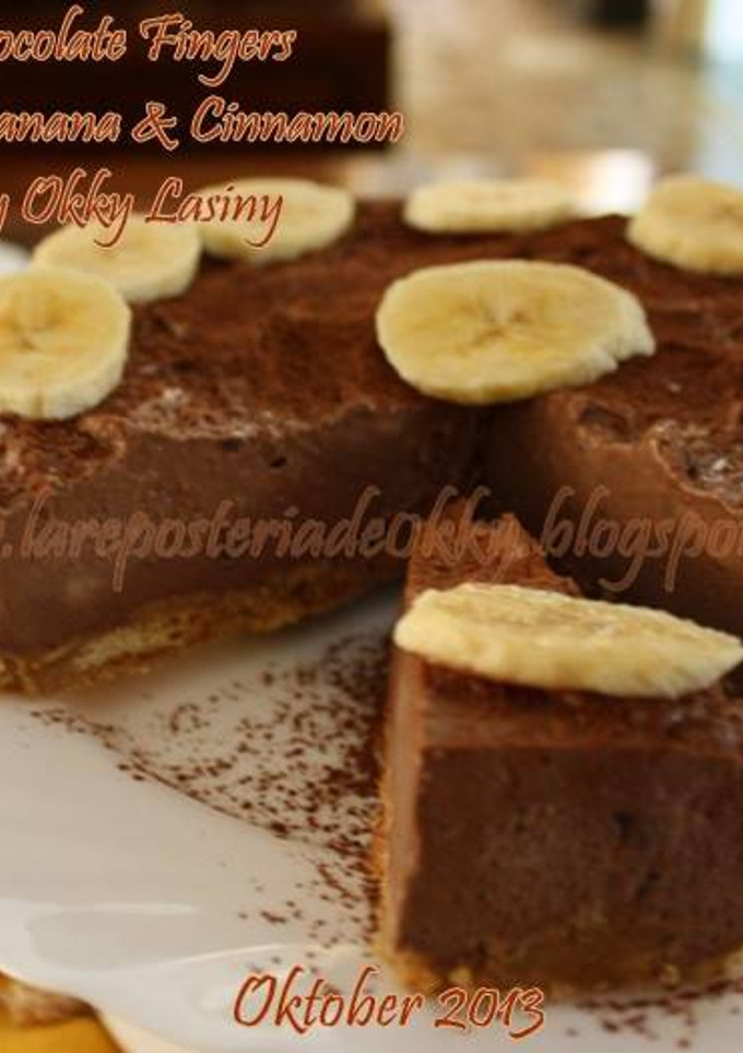 Foto resep Chocolate Fingers With Banana & Cinnamon