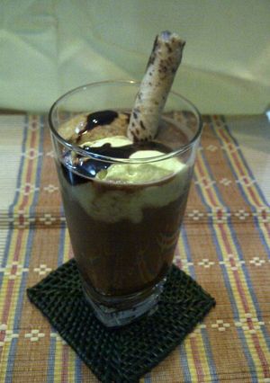 Foto resep Ice Choco Avocado cream