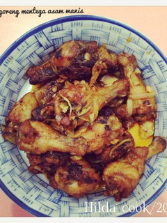 Foto resep Ayam Goreng Mentega Asam Manis