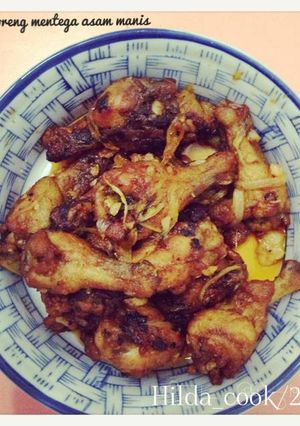 Foto resep Ayam Goreng Mentega Asam Manis