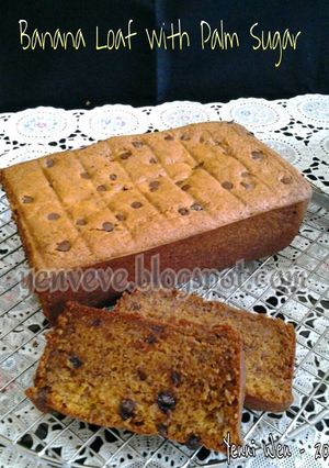 Foto resep Banana Loaf with Palm Sugar