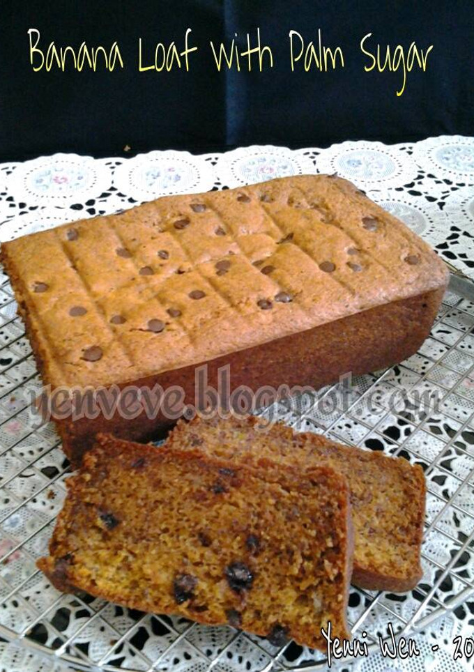 Foto resep Banana Loaf with Palm Sugar