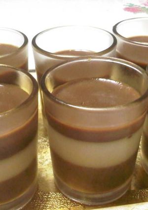 Foto resep Puding tiga lapis