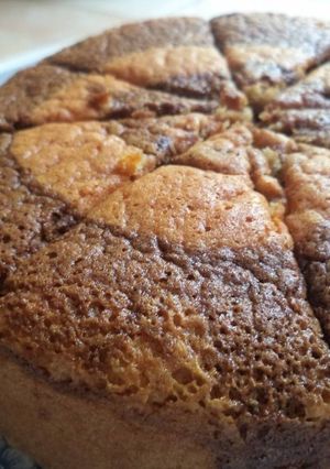 Foto resep Cake zebra putih telur