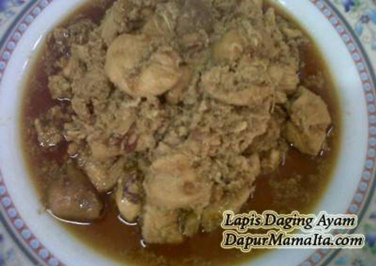 Lapis Daging Ayam
