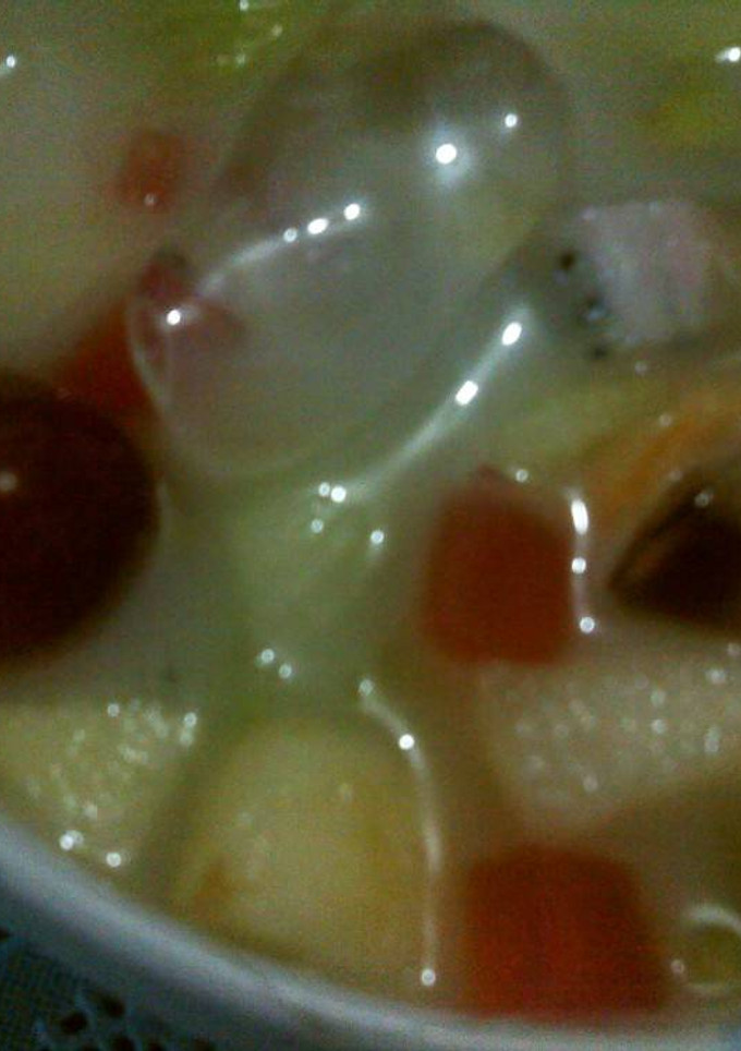 Foto resep es buah seger & simple