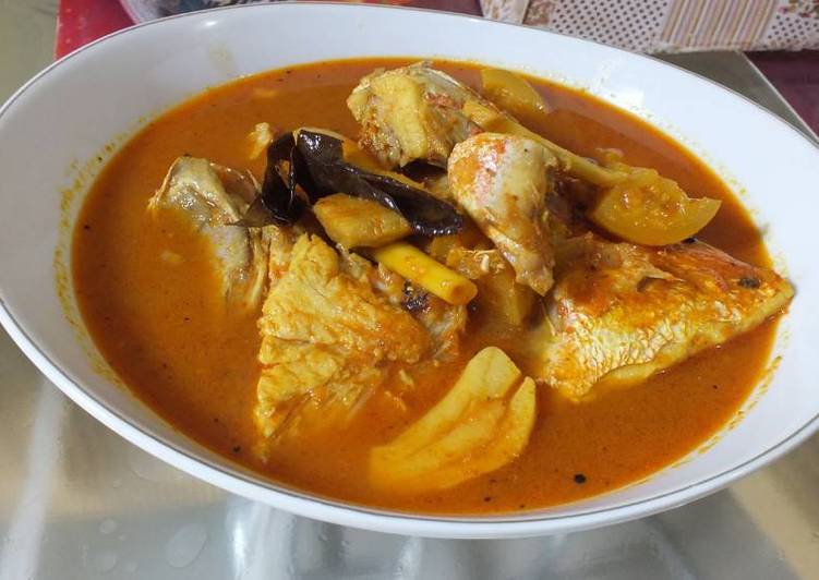 Resep Sup Ikan Asam Pedas Lezat