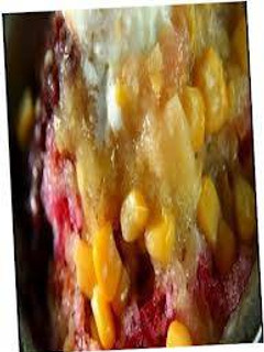 Foto resep Blood corn Ice Cream