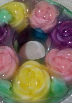 Foto resep puding kaca