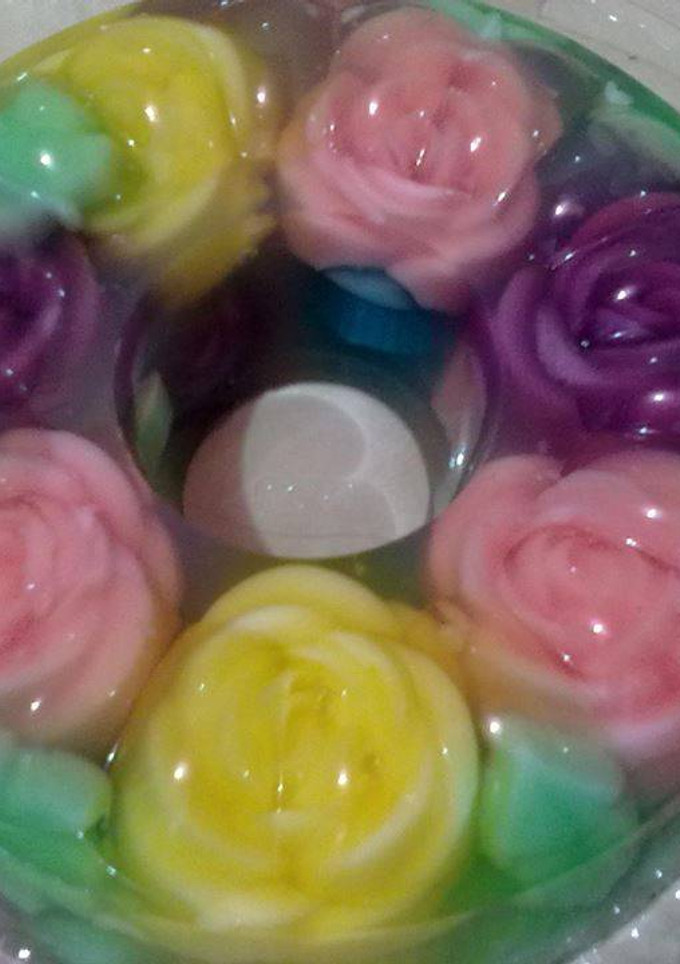 Foto resep puding kaca