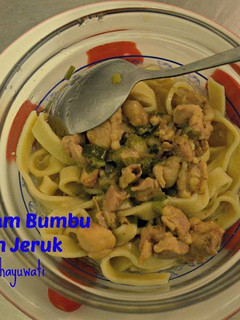 Foto resep Mie Ayam Bumbu Daun Jeruk