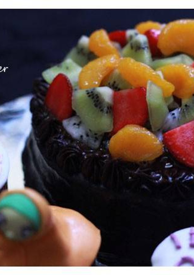 Foto resep Steamed Moist Chocolate Cake