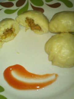 Foto resep Bakpao Isi Ayam Keju