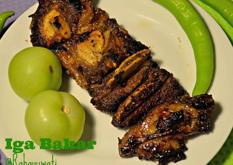 Resep Iga Bakar Sederhana oleh Sat Rahayuwati - Cookpad