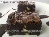 Espresso Brownies