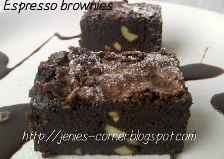 Cara Gampang Menyiapkan Espresso Brownies yang Lezat