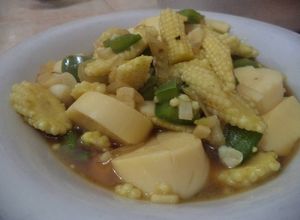 Foto resep Tumis keputren paprika tofu