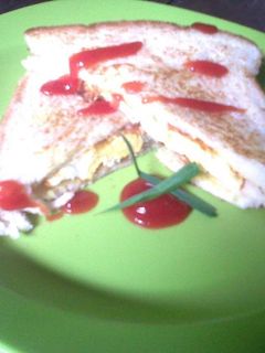 Foto resep Sandwich Mozarella Egg
