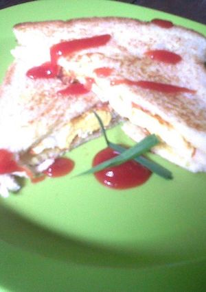Foto resep Sandwich Mozarella Egg