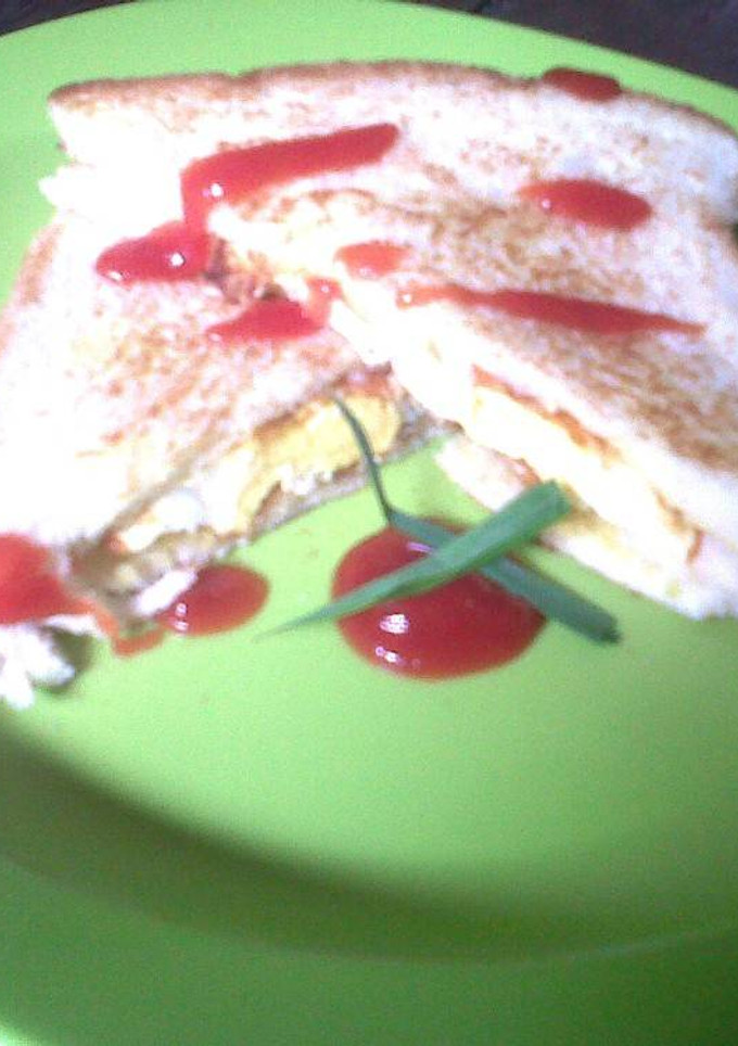 Foto resep Sandwich Mozarella Egg